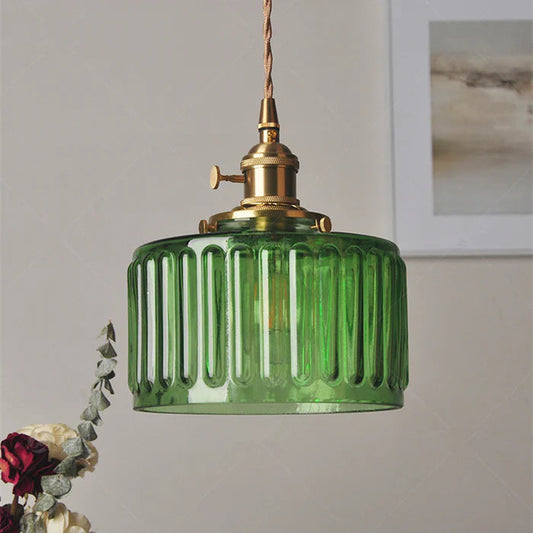 Classic Round Glass Drop Light - Lusomart