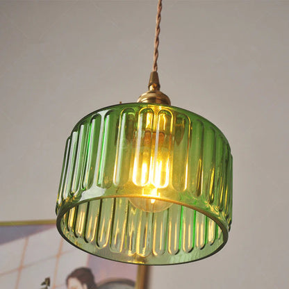 Classic Round Glass Drop Light