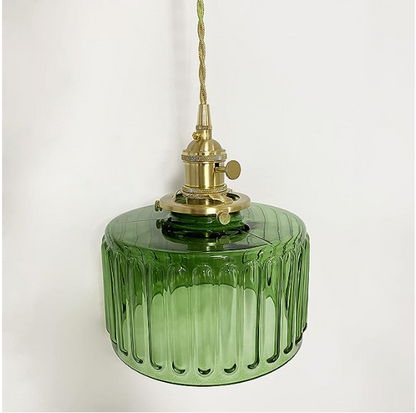 Classic Round Glass Drop Light