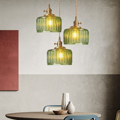 Classic Round Glass Drop Light