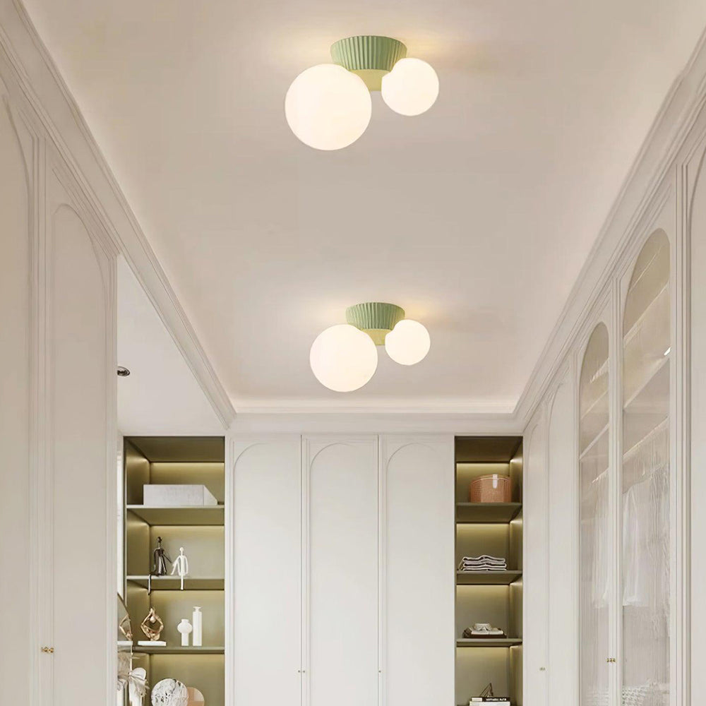 VerdantGlow | Playful Modern Flush Mount Ceiling Light Fixture 2