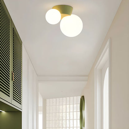 VerdantGlow | Playful Modern Flush Mount Ceiling Light Fixture 3