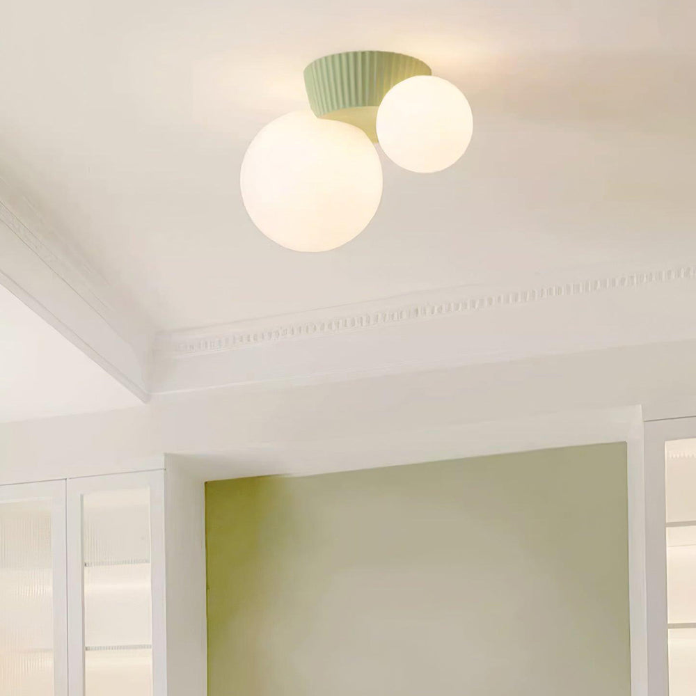 VerdantGlow | Playful Modern Flush Mount Ceiling Light Fixture 4