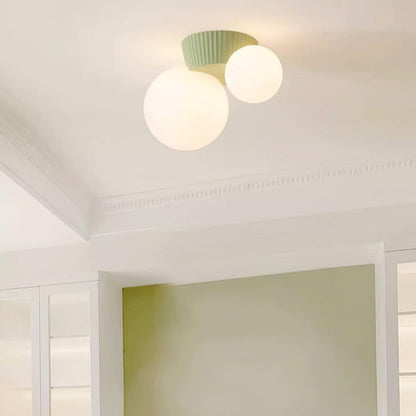 VerdantGlow | Playful Modern Flush Mount Ceiling Light Fixture 4