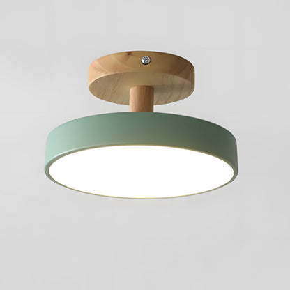 Modern Wooden LED Ceiling Lamp - Lusomart
