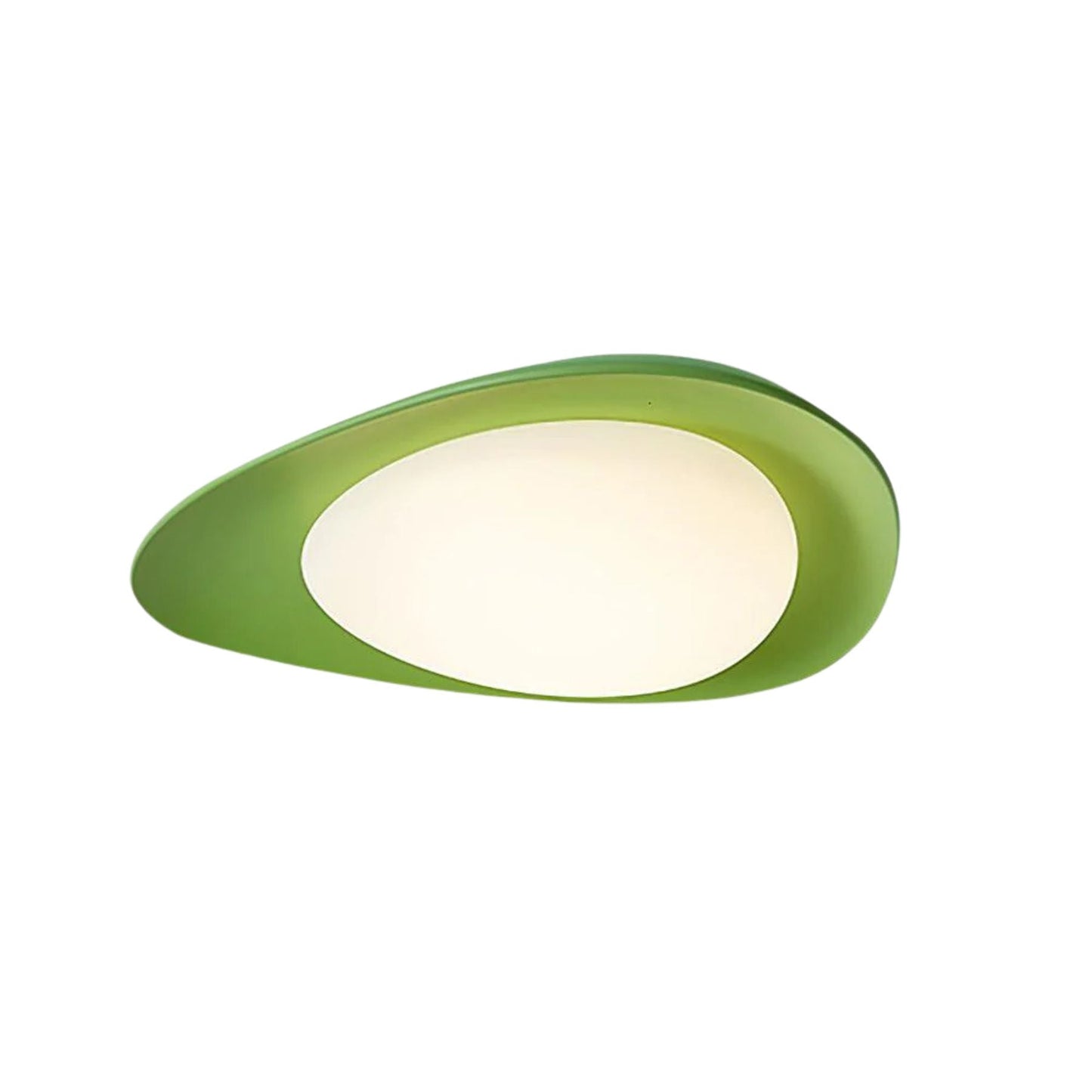 Green Glass LED Pendant Light for Kitchen Dining - Lusomart