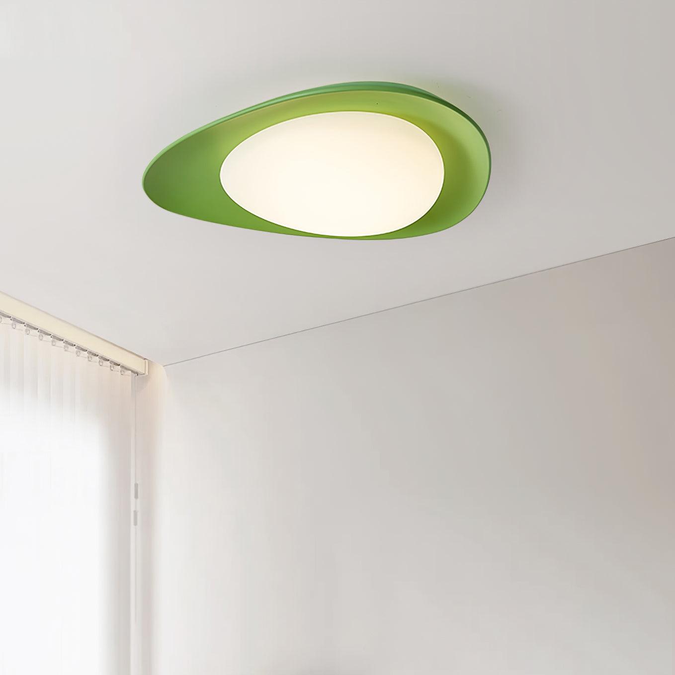 VerdantGlow | Stylish Organic Leaf LED Ceiling Light Fixture for Dining Room 2