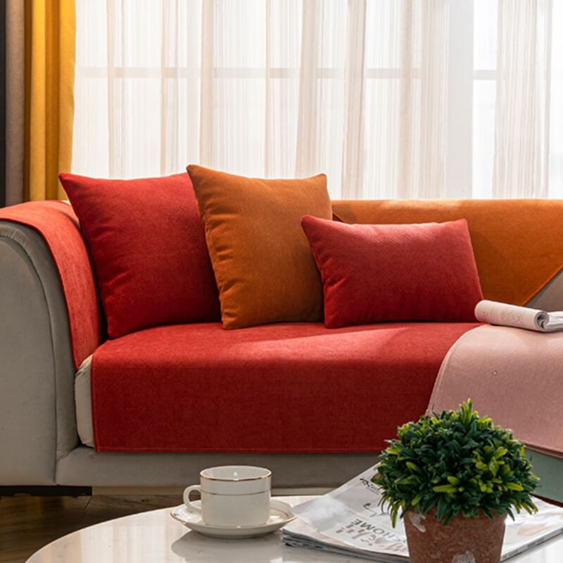 Soft Plush Furniture Slipcover