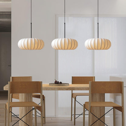 Simple Earthy Wood Pendant Light