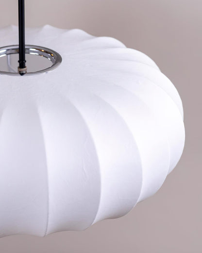 Simple Earthy Wood Pendant Light