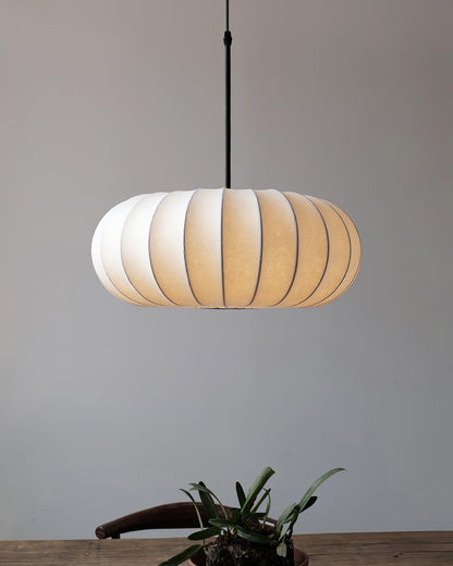 Simple Earthy Wood Pendant Light