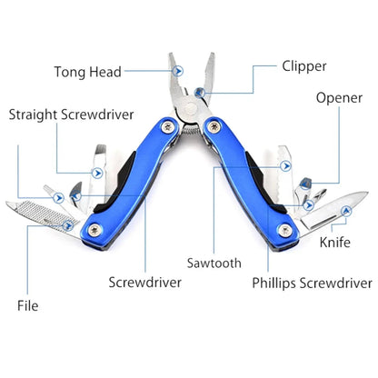 Versatile Stainless Steel Multifunctional Pliers with Ergonomic Design – Compact Tool for Outdoor Adventures 5