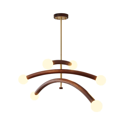Stunning Glass Pendant Light Fixture - Lusomart