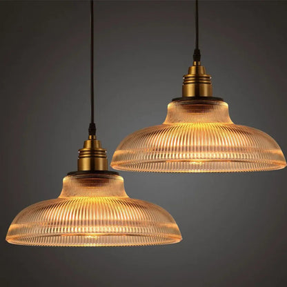Clear Glass Drop Pendant Light - Lusomart