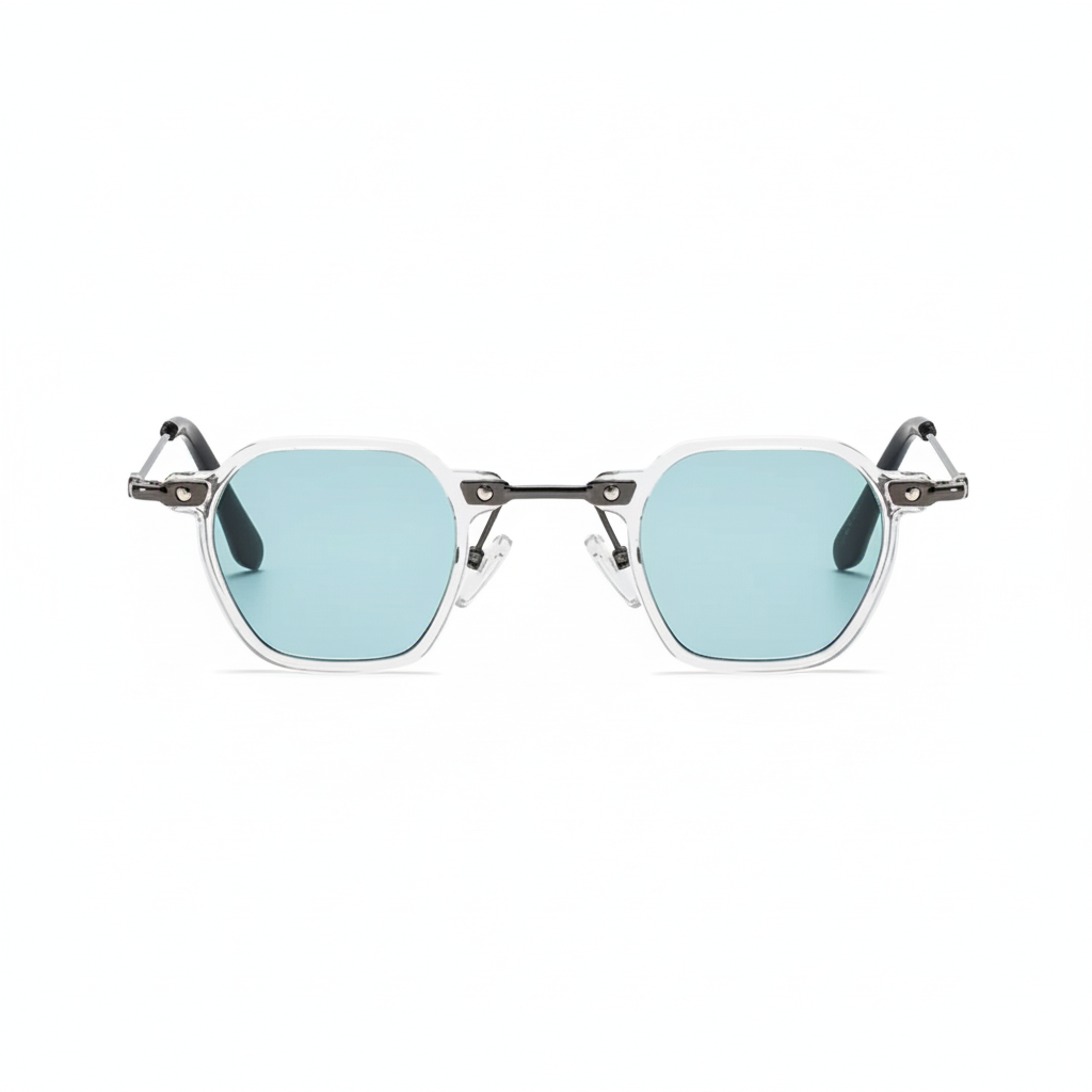 Trendy Men's Tinted Sunglasses UV Protection - Lusomart