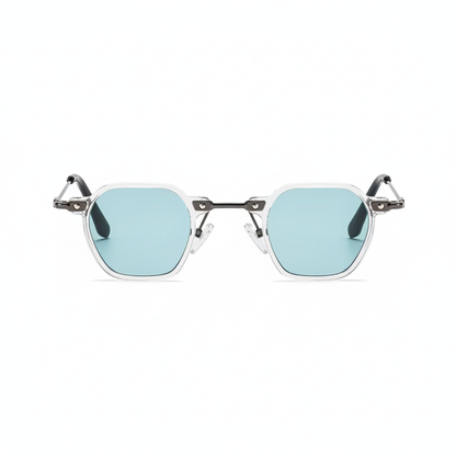 Trendy Men's Tinted Sunglasses UV Protection - Lusomart