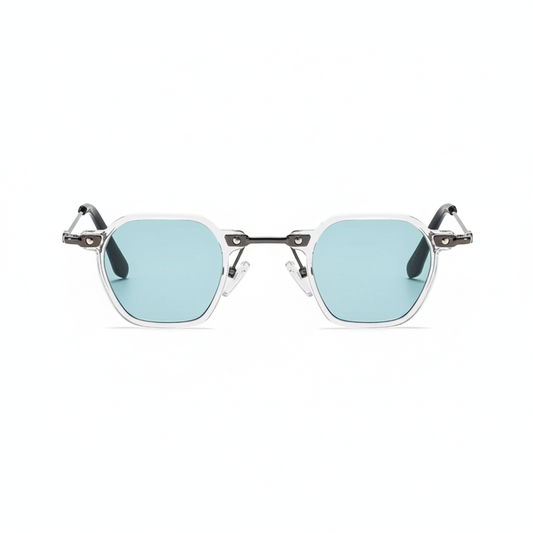 Trendy Men's Tinted Sunglasses UV Protection - Lusomart