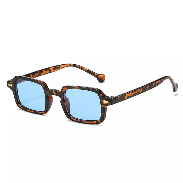 Trendy Men's Polarized Shades With Tinted Lenses