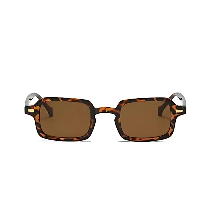 Trendy Men's Polarized Shades With Tinted Lenses
