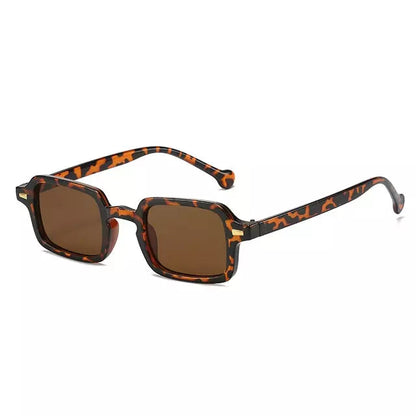 Trendy Men's Polarized Shades With Tinted Lenses