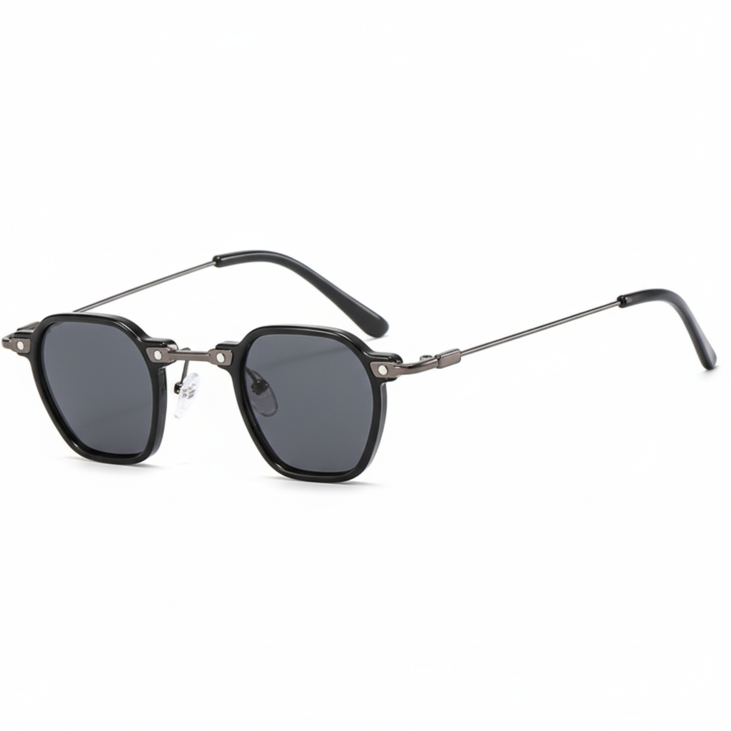 Trendy Men's Tinted Sunglasses UV Protection