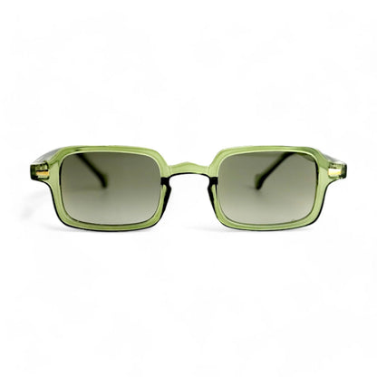Trendy Men's Polarized Shades With Tinted Lenses