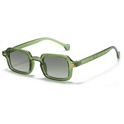 Trendy Men's Polarized Shades With Tinted Lenses