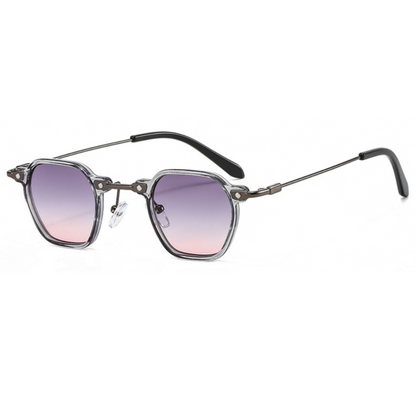 Trendy Men's Tinted Sunglasses UV Protection