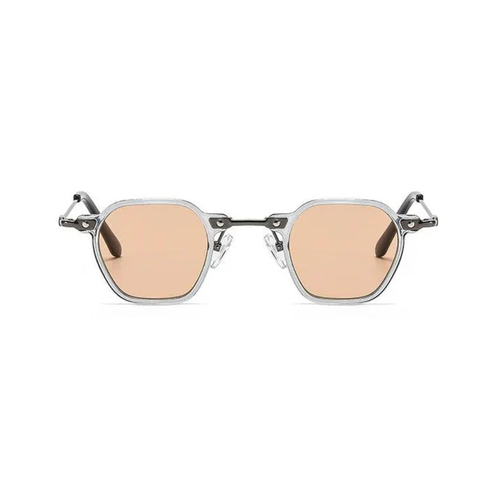 Trendy Men's Tinted Sunglasses UV Protection
