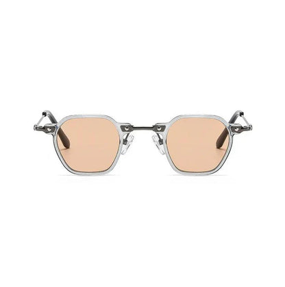 Trendy Men's Tinted Sunglasses UV Protection