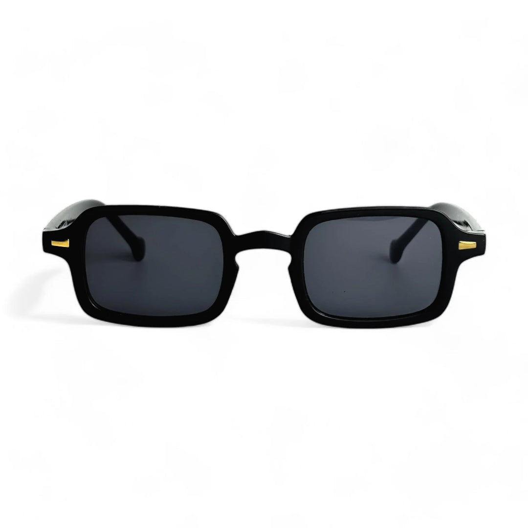 Trendy Men's Polarized Shades With Tinted Lenses