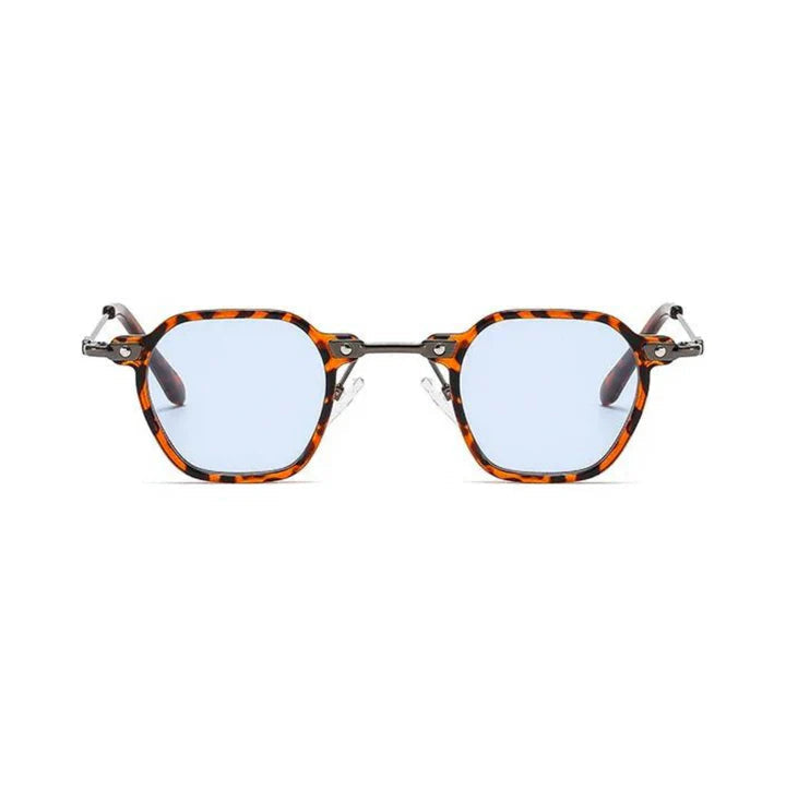 Trendy Men's Tinted Sunglasses UV Protection