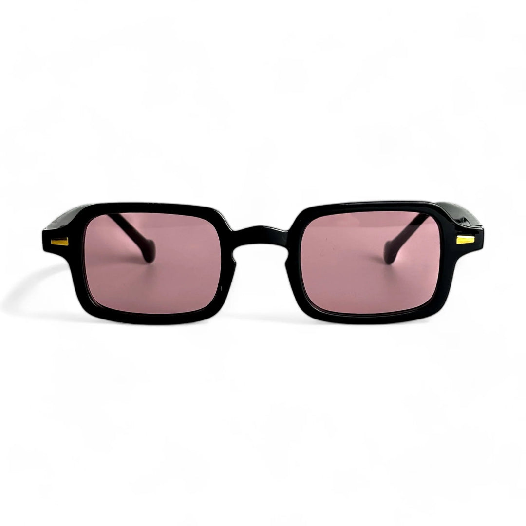 Trendy Men's Polarized Shades With Tinted Lenses