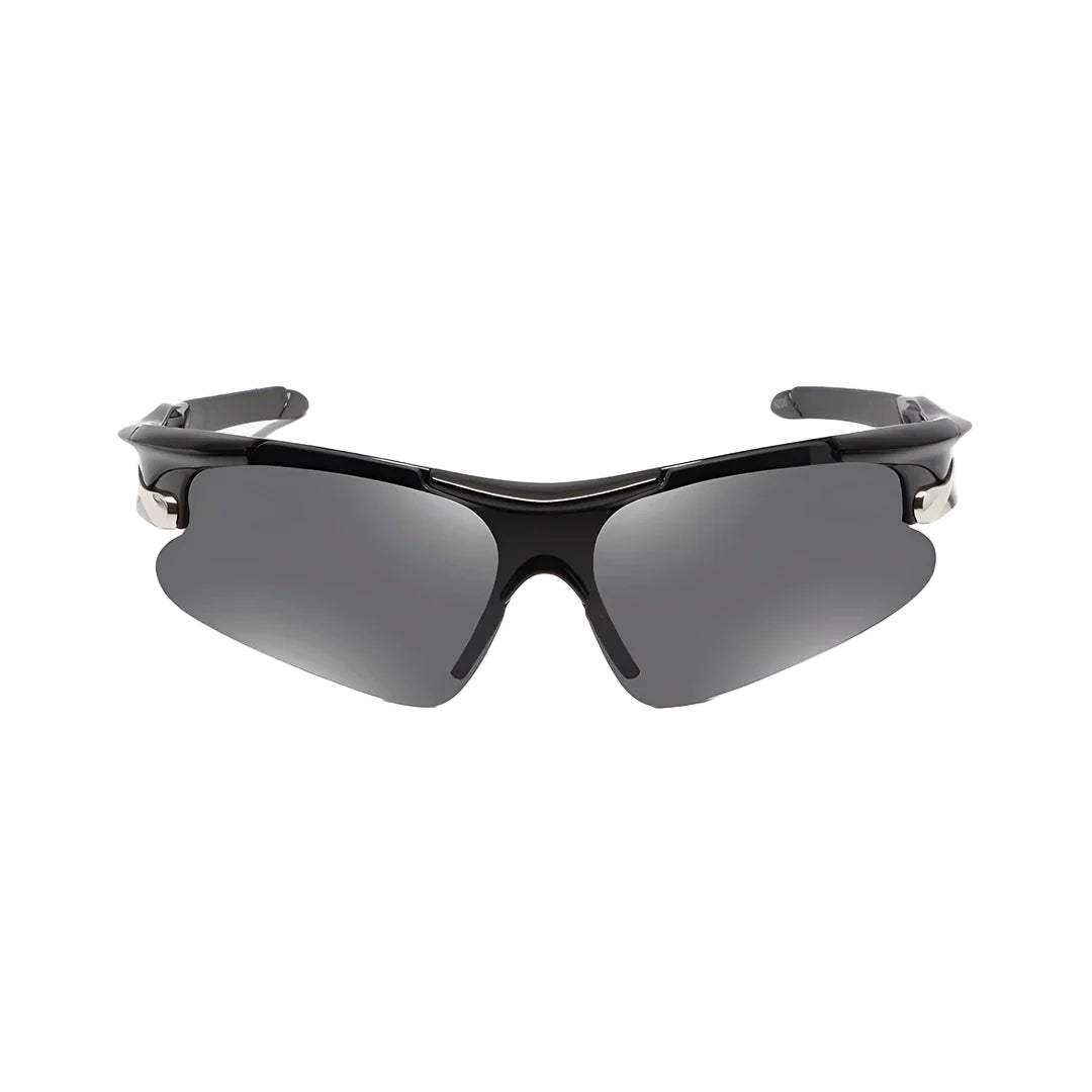 Sporty Wraparound Sunglasses with UV Protection