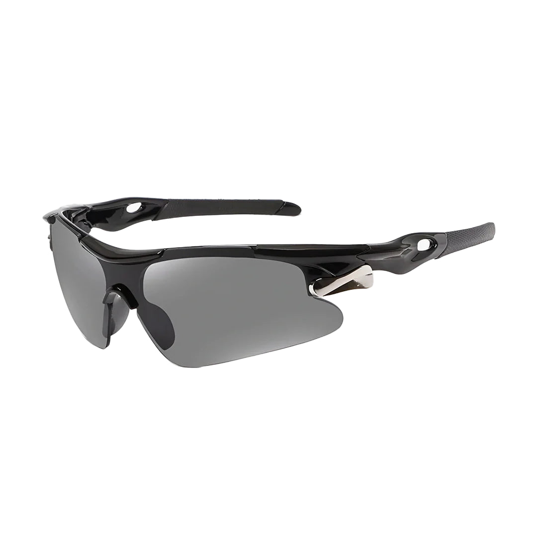 Sporty Wraparound Sunglasses with UV Protection
