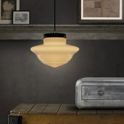 Vintage Crystal Drop Pendant Lamp