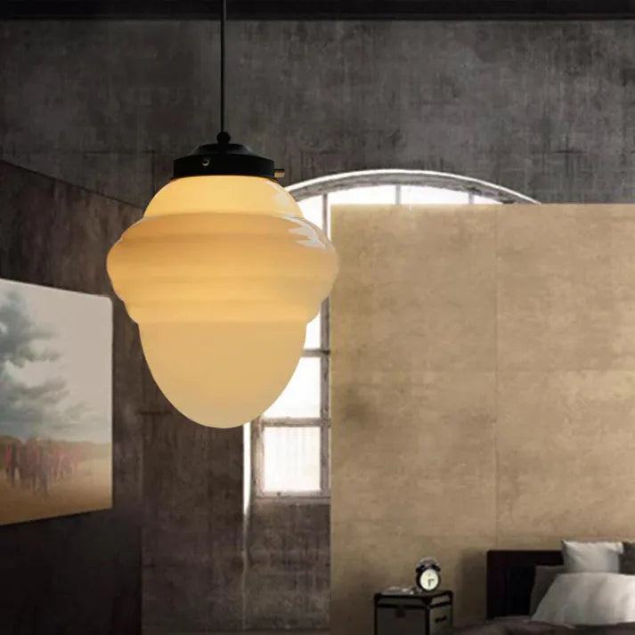 Vintage Crystal Drop Pendant Lamp