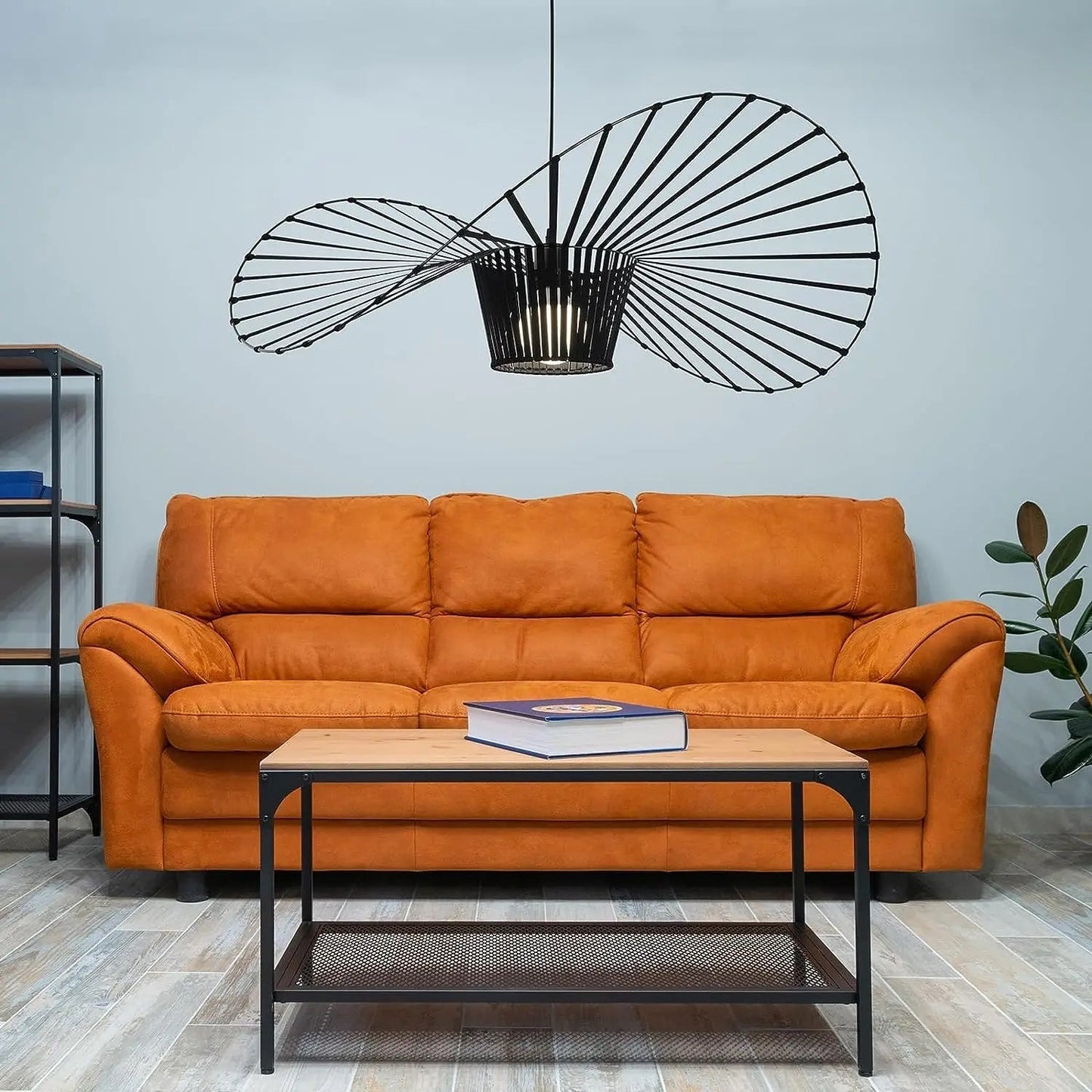 Retro Circle Hanging Ceiling Light