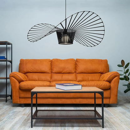 Retro Circle Hanging Ceiling Light