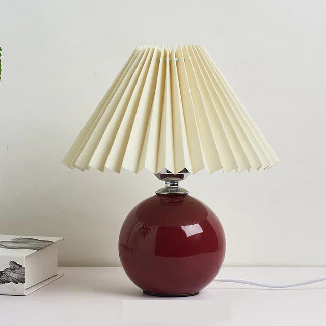 Classic Table Lamp - Soft Shade & Cozy Glow