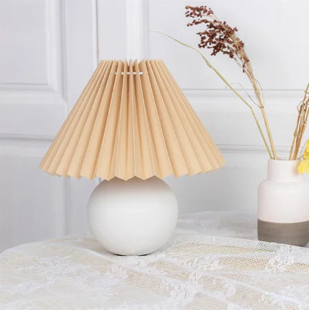 Classic Table Lamp - Soft Shade & Cozy Glow