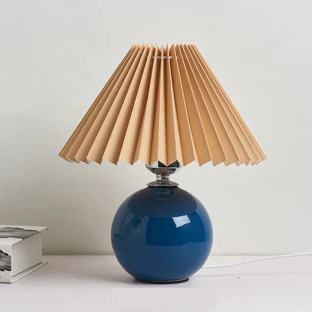 Classic Table Lamp - Soft Shade & Cozy Glow