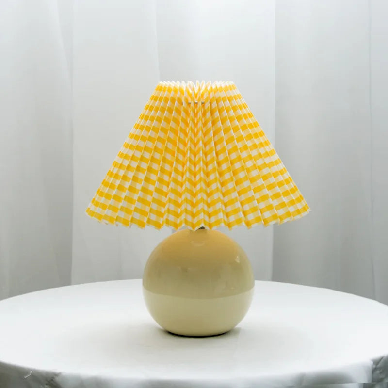 Classic Table Lamp - Soft Shade & Cozy Glow