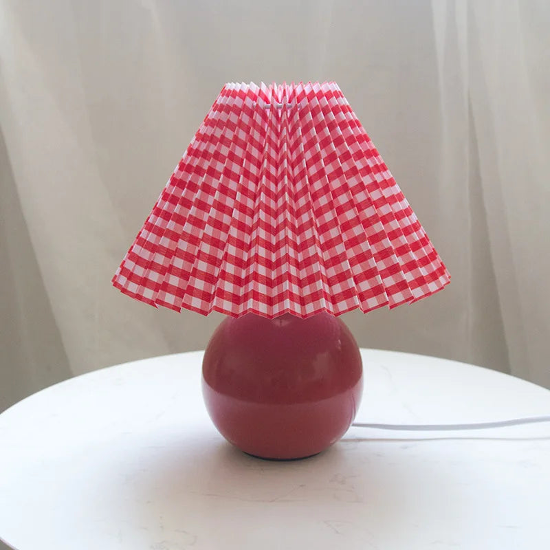 Classic Table Lamp - Soft Shade & Cozy Glow