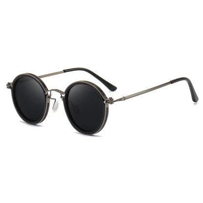 Classic Round Shades Gold Frame UV Protection