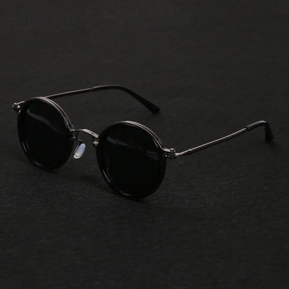 Classic Round Shades Gold Frame UV Protection