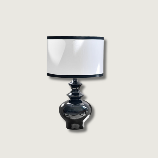 Retro Style Glass Table Lamp - Lusomart