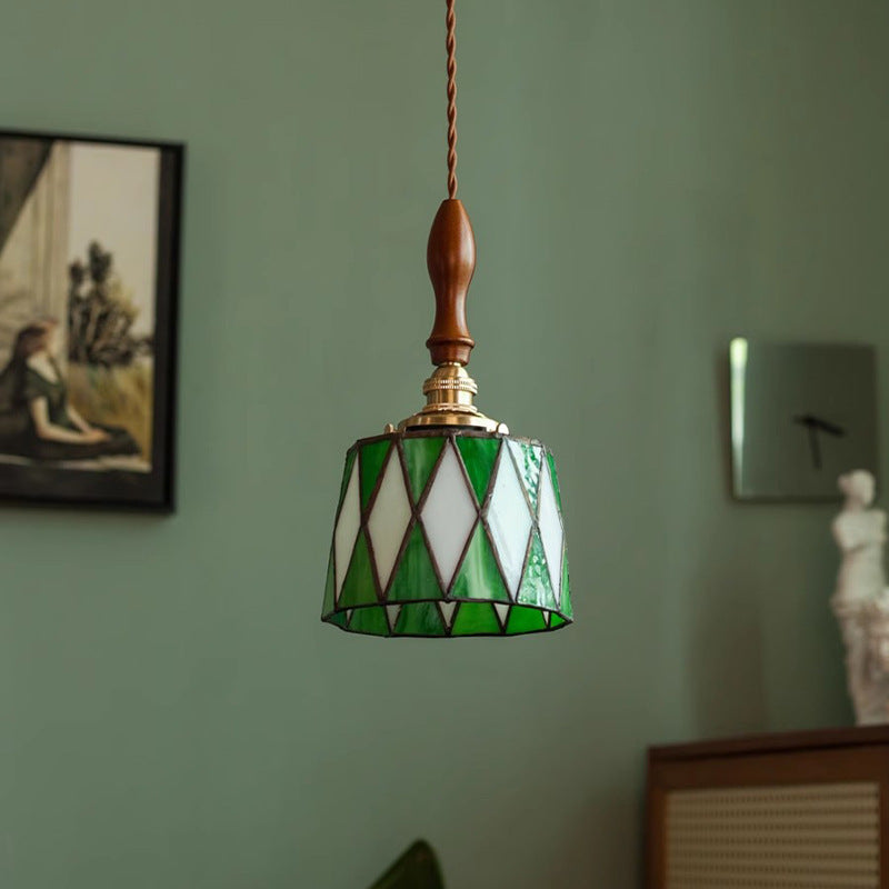 Vintage Crystal Drop Pendant Lighting Fixture