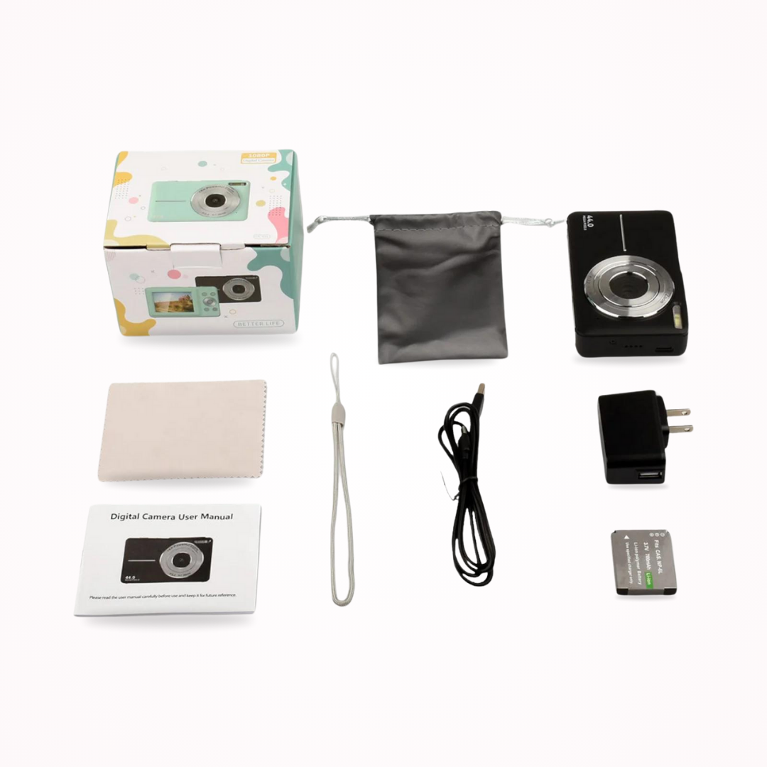 Vintage digital camera with 1080p video recording - Lightweight and portable retro camera 2