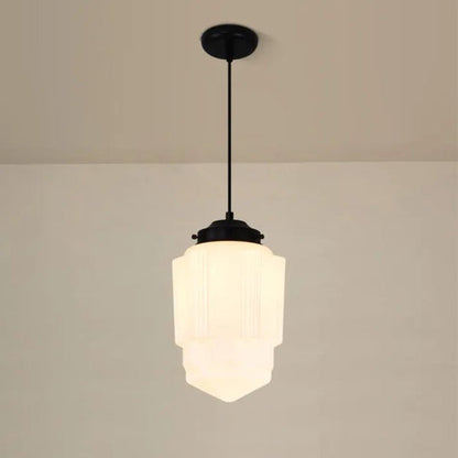Vinvao Milk Glass Pendant Lamp 16